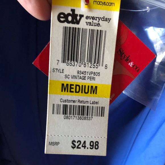 Women’s Style & Co top - Picture 6 of 7